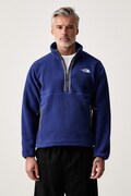 The North Face bluza polarowa męska Fleeski 1/4 zip niebieska NF0A88XRNLV1