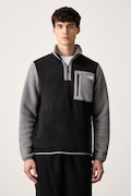 The North Face μπλούζα ανδρική φλις Yumiori γκρί NF0A883SWOO1