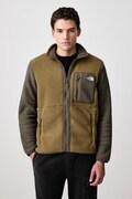 The North Face bluza rozpinana męska polarowa Yumiori zielona NF0A883RRL21