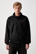 Fred Perry bluza rozpinana męska czarna J5557