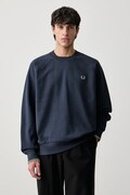 Fred Perry bluza męska bawełniana granatowa M3495