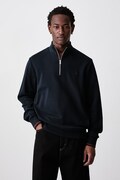 Fred Perry bluza męska bawełniana granatowa M3574