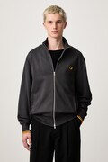 Fred Perry bluza rozpinana męska bawełniana szara J3340