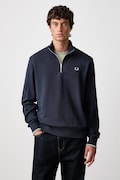 Fred Perry bluza męska bawełniana granatowa M3574