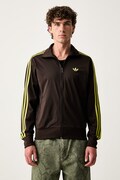 adidas Originals bluza rozpinana męska Firebird brązowa KZ1181