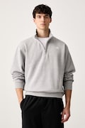 The North Face mikina pánska s bavlnou Essential sivá NF0A8FD8CQO1