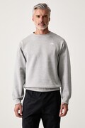 The North Face dukserica za muškarce s pamukom Essential siva NF0A8DP7CQO1