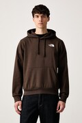 The North Face μπλούζα με κουκούλα ανδρική με βαμβάκι Evolution καφέ NF0A8CWPNMF1