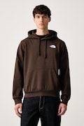 The North Face μπλούζα με κουκούλα ανδρική με βαμβάκι Evolution καφέ NF0A8CWPNMF1
