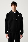 The North Face μπλούζα με κουκούλα ανδρική με βαμβάκι Essential μαύρη NF0A8CW7JK31