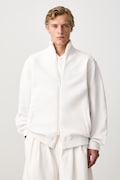 adidas Originals Cutline Knitted zip-up sweatshirt men's white KQ9444