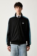 adidas Originals dukserica na zakopčavanje Firebird Drop Needle crna KE4130