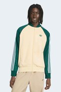 adidas Originals dukserica na zakopčavanje za muškarce s pamukom bež KT5038