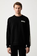 EA7 Emporio Armani bluza męska z bawełną czarna AF10377.7M002195