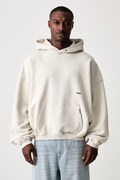 Represent bluza z kapturem bawełniana męska szara OCM100041
