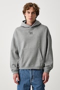 Puma bluza z kapturem męska z bawełną FUNDAMENTALS szara 694546