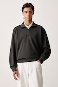 G-Star bluza męska bawełniana Unit washed half zip szara D30717-D969