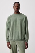 American Vintage bluza męska bawełniana zielona MJIT03A