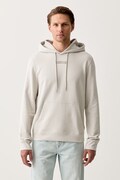 Calvin Klein bluza z kapturem męska bawełniana beżowa LV04RG276G