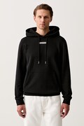 Calvin Klein bluza z kapturem męska bawełniana czarna LV04RG276G