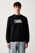 Karl Lagerfeld суичър мъжки от памук тъмносин 563917.705780