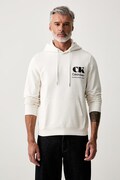 Calvin Klein Jeans hanorac cu glugă pentru bărbați, din bumbac bej LV04RG273G