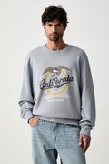 Guess Jeans mikina pánska bavlnená modrá M6YQ06 K3992