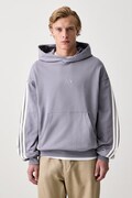 adidas bluza z kapturem męska bawełniana fioletowa KW2404
