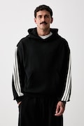 adidas bluza z kapturem męska bawełniana czarna KW2362