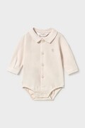 Mayoral Newborn body za bebe od pamuka bež 2775