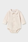 Mayoral Newborn body za bebe od pamuka bež 2775