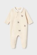 Mayoral Newborn talpas rugdalózó bébi pamuttal bézs 2764