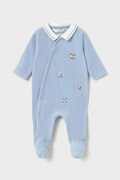 Mayoral Newborn talpas rugdalózó bébi pamuttal kék 2764