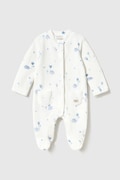 Mayoral Newborn śpiochy niemowlęce z bawełną niebieskie 2761