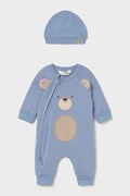 Mayoral Newborn body dziecięce z bawełną niebieskie 2659