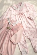 Mayoral Newborn чоловічок для немовлят з бавовною рожевий 2752