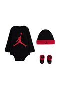 Jordan body niemowlęce z bawełną czarne LJ0263