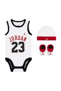 Jordan body niemowlęce z bawełną białe LJ0208