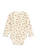 Konges Sløjd body otroško bombažno MINNIE BODY GOTS bež KS106166