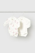 Mayoral Newborn body niemowlęce z bawełną beżowe 2747