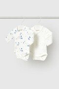 Mayoral Newborn body niemowlęce z bawełną beżowe 2747