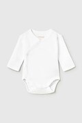 Mayoral Newborn боді для немовлят бавовняне біле 2702