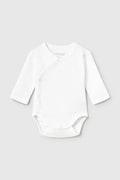 Mayoral Newborn боді для немовлят бавовняне біле 2702