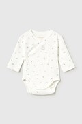 Mayoral Newborn боді для немовлят бавовняне бежеве 2702