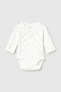 Mayoral Newborn боді для немовлят бавовняне бежеве 2702