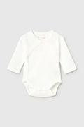 Mayoral Newborn боді для немовлят бавовняне бежеве 2702