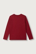 United Colors of Benetton longsleeve dziecięcy bawełniany bordowy 3ATNC10UF