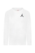 Jordan longsleeve dziecięcy bawełniany biały 95A903