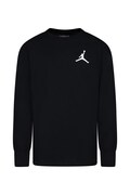 Jordan longsleeve dziecięcy bawełniany czarny 95A903