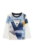 Guess longsleeve dziecięcy bawełniany niebieski N6BI18 K5871
